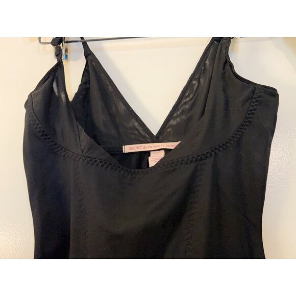 Victoria’s Secret So Curvaceous Push Up Shaping Slip With Panty Black M Medium - Picture 8 of 9